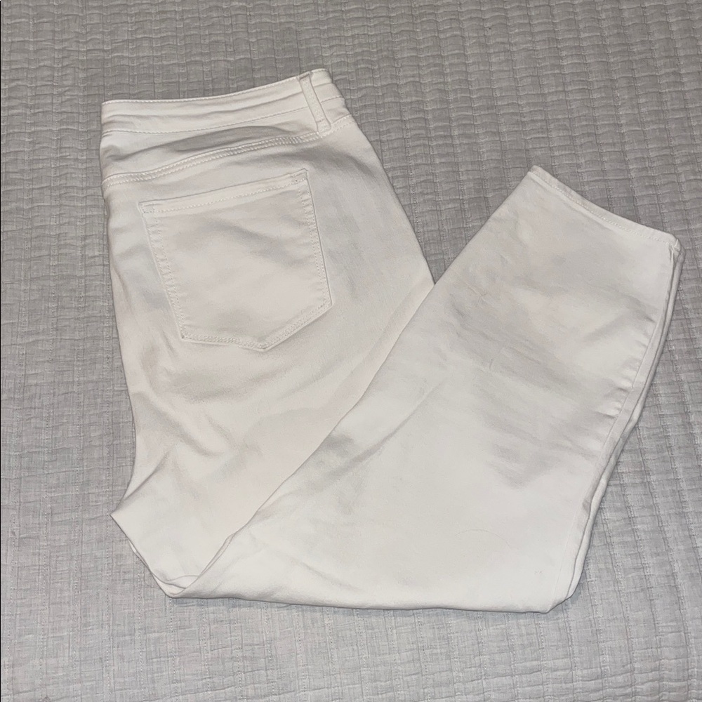 Talbots 16 high rise crop jegging